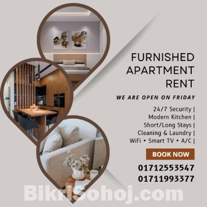 Ready-to-Move Furnished Serviced Apartment for Rent